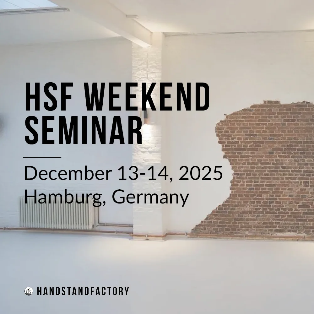 Handstand Factory Seminar — Hamburg